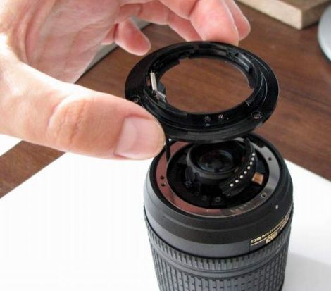 Ремонт объектива Nikon 18-135mm